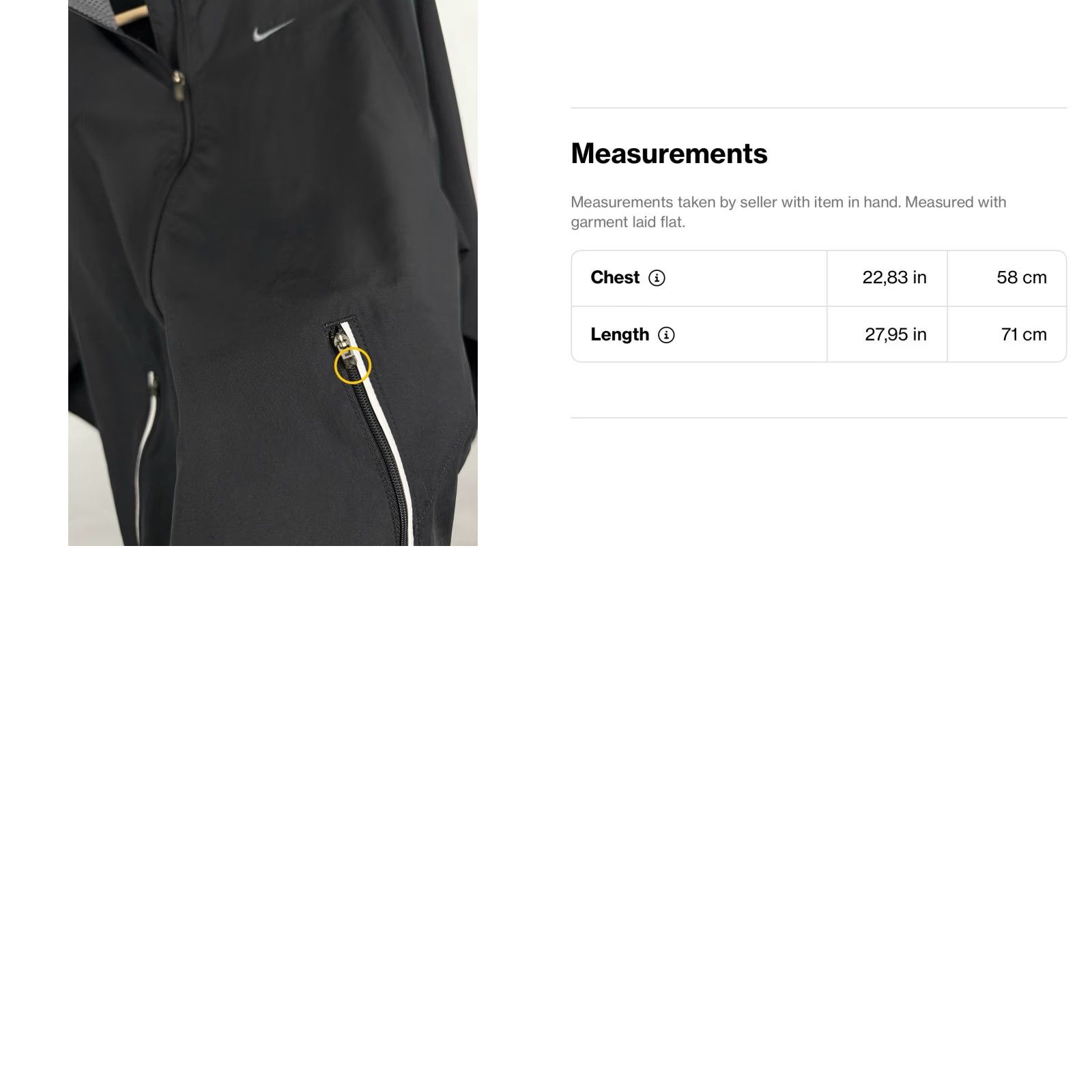 Nike VINTAGE Nike Clima Fit Jacket Mens M Black 90s Y2K Rare Size US M / EU 48-50 / 2 - 8 Thumbnail