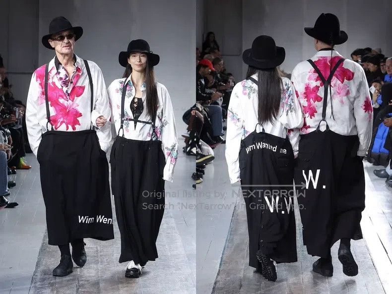 Yohji Yamamoto Yohji Yamamoto size 3 24aw slogan silk skirt Size 25" / US 0 / IT 36 - 8 Thumbnail