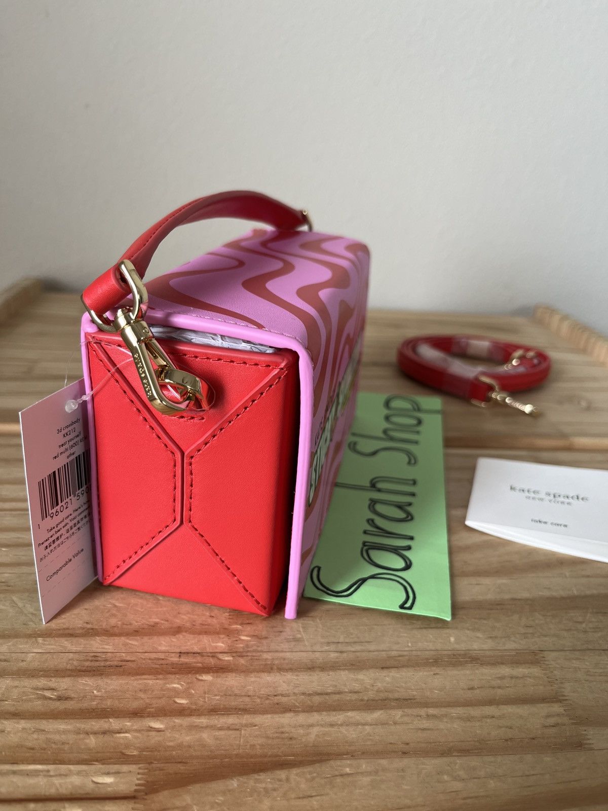 Kate Spade Kate Spade Bubble Gum 3D Crossbody Size ONE SIZE - 5 Thumbnail