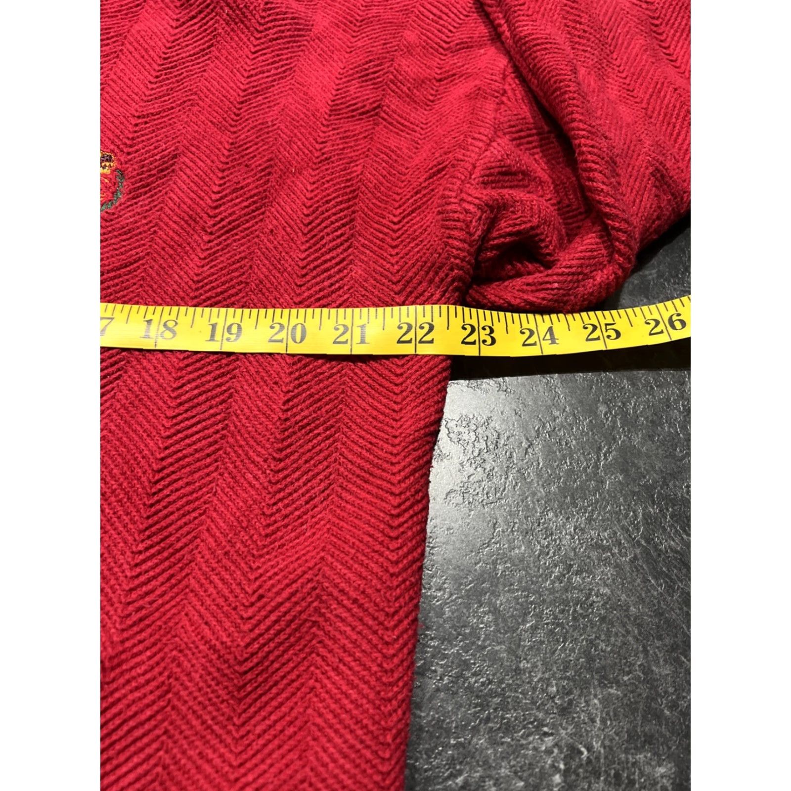 Chaps **Red Chaps Ralph Lauren Mens Nautical Long Sleeve Sweater XL** User: **Ralph Lauren Red Chaps Mens Nautical Long Sleeve Sweater XL** Size US XL / EU 56 / 4 - 7 Thumbnail
