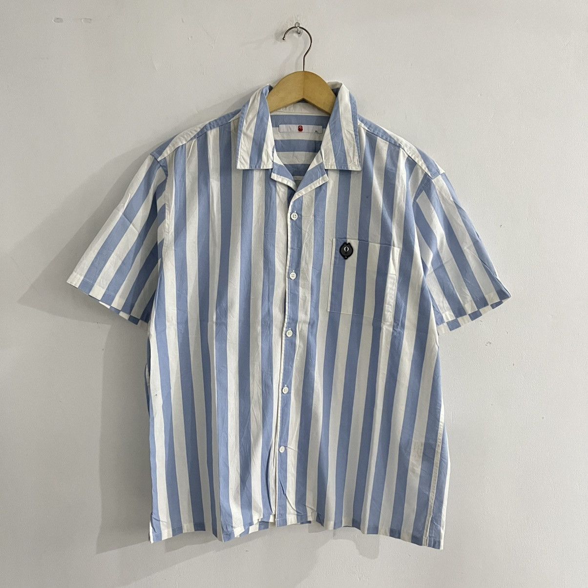 Japanese Brand Uknown - Striped Iconic Shirt Size US XL / EU 56 / 4 - 1 Thumbnail