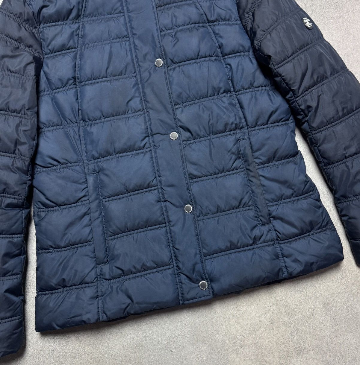 Barbour Barbour Lagan Down Quilted Hooded Jacket Size M / US 6-8 / IT 42-44 - 4 Thumbnail