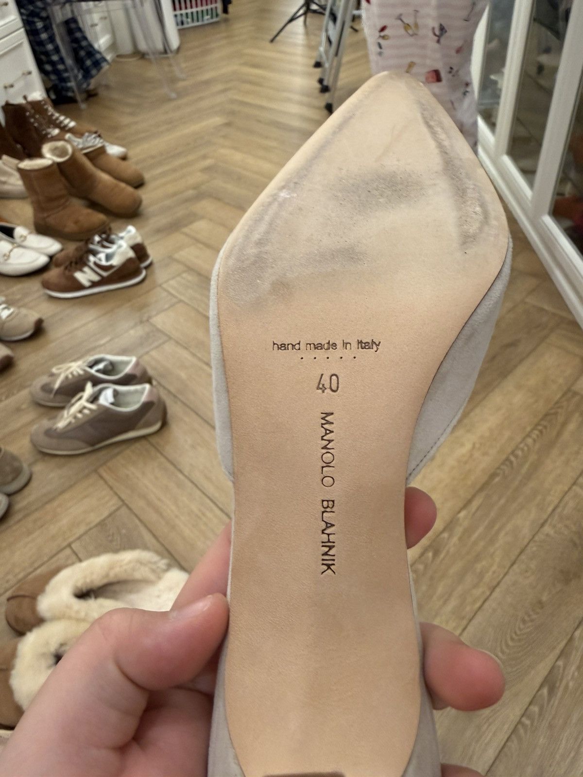 Manolo Blahnik Maysale mule Size US 10 / IT 40 - 2 Thumbnail