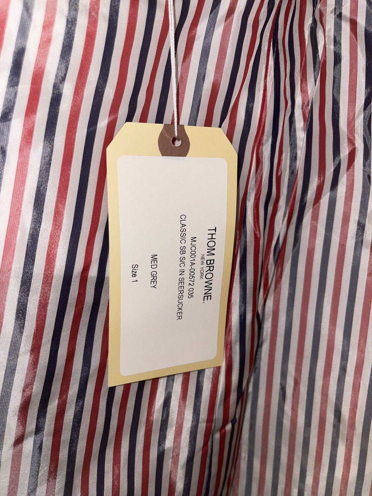 Thom Browne Thom Browne Seersucker Size 36R - 6 Thumbnail