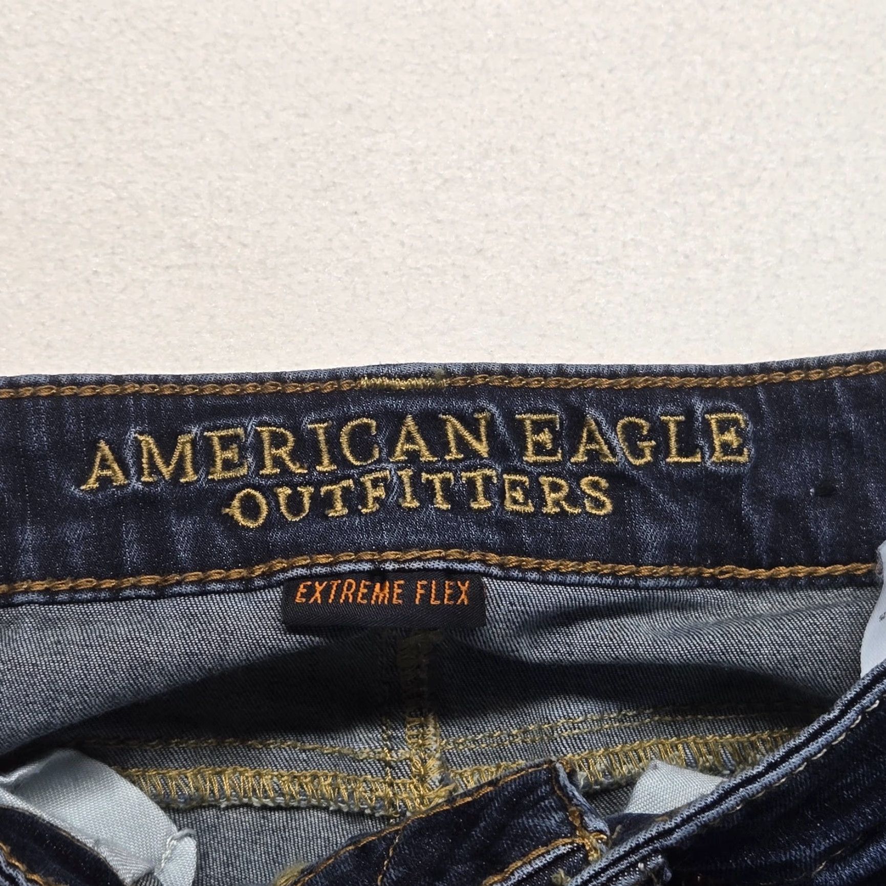 American Eagle Outfitters American Eagle Outfitters Jeans Men 26 x 28 Slim Straight Denim Blue 5-Pocket Design Size US 26 / EU 42 - 3 Thumbnail