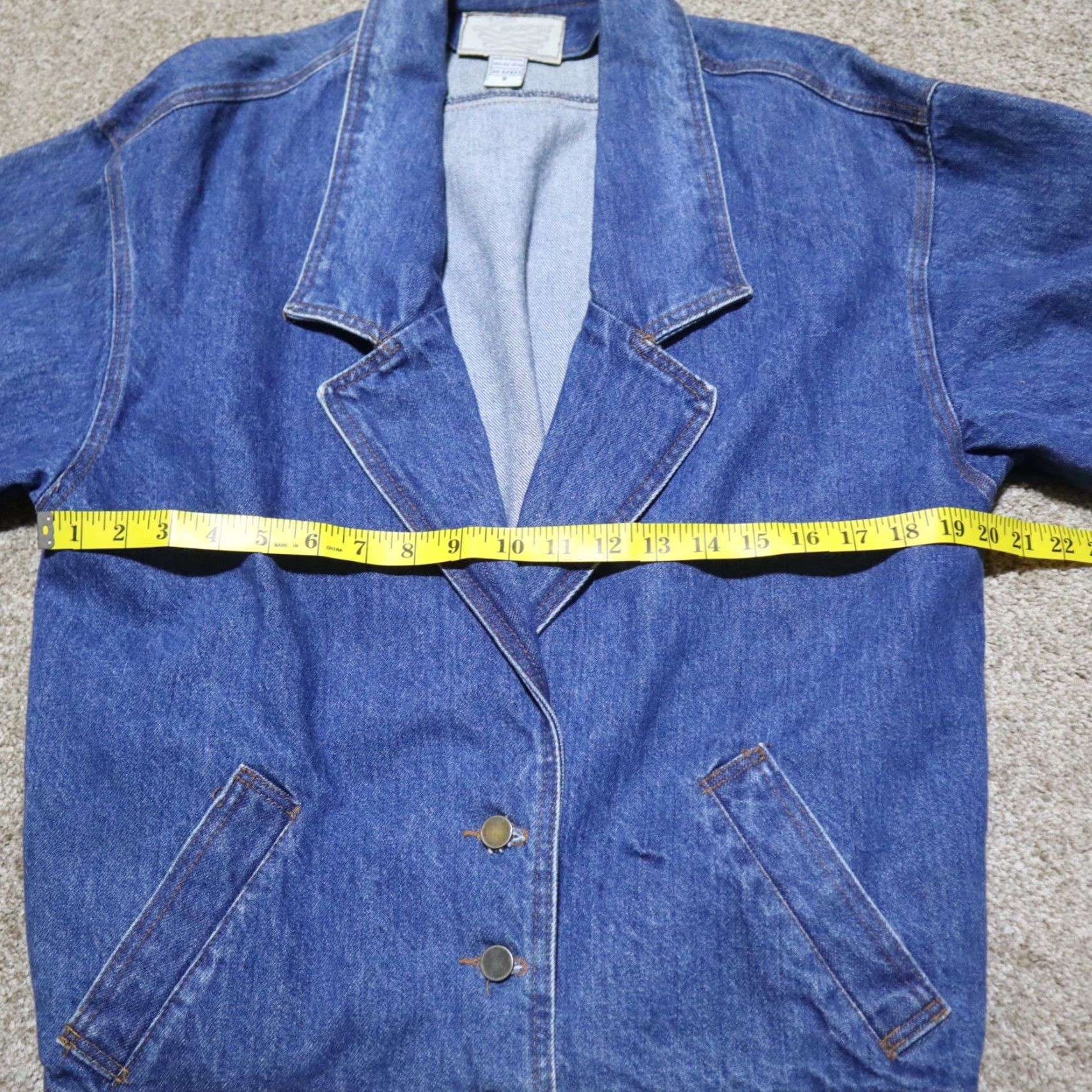 Denime Learsi Jacket Denim Women S Small Denim Size 28" / US 6 / IT 42 - 5 Thumbnail