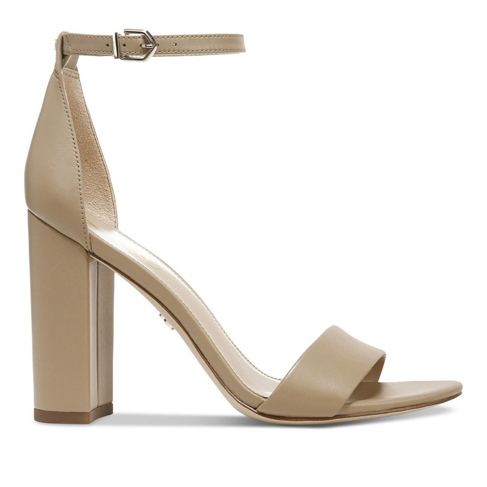 Sam Edelman Sam Edelman Nude Leather Block Heel Sandals Size 11M Size US 11 / IT 41 - 2 Thumbnail