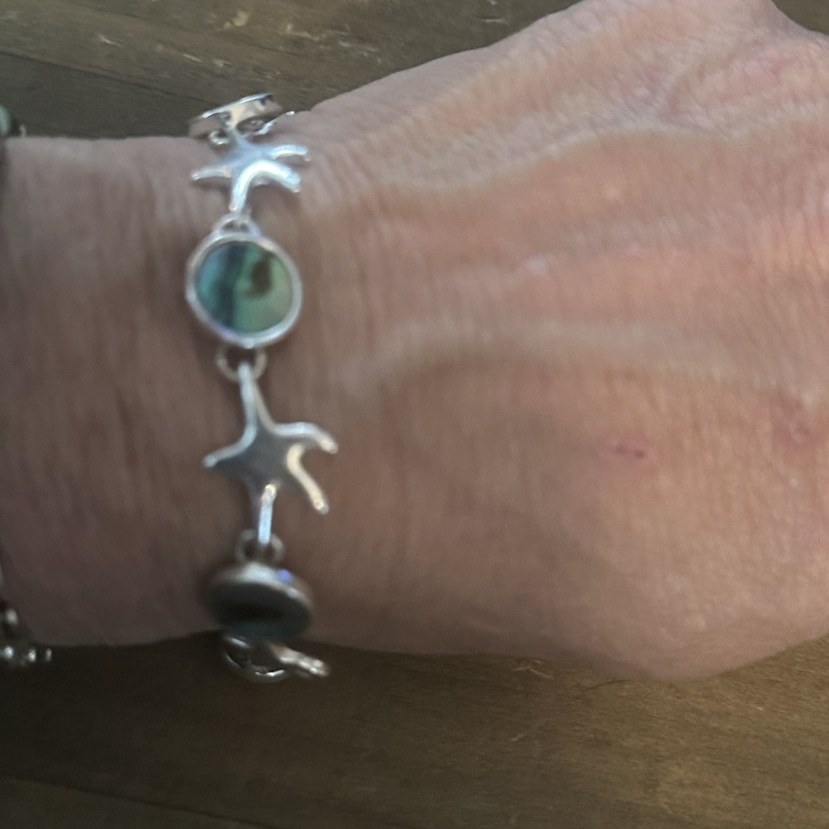 Other Abalone and starfish link bracelet Size ONE SIZE - 4 Thumbnail