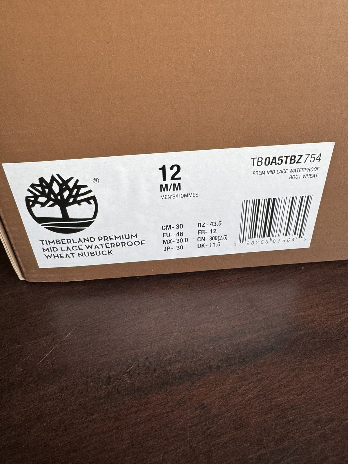 Supreme × Timberland Supreme Timberland Patchwork 6" Waterproof Boot Wheat Size US 12 / EU 45 - 11 Thumbnail