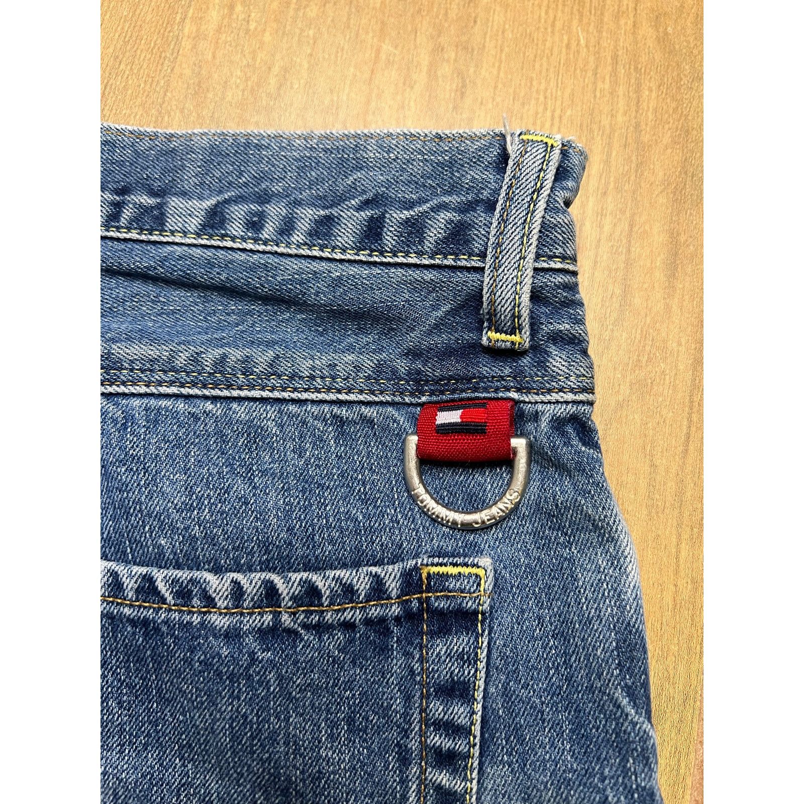 Tommy Jeans Tommy Jeans Relaxed Fit Jeans Mens 34x33 Blue Denim Y2K Size US 34 / EU 50 - 10 Thumbnail