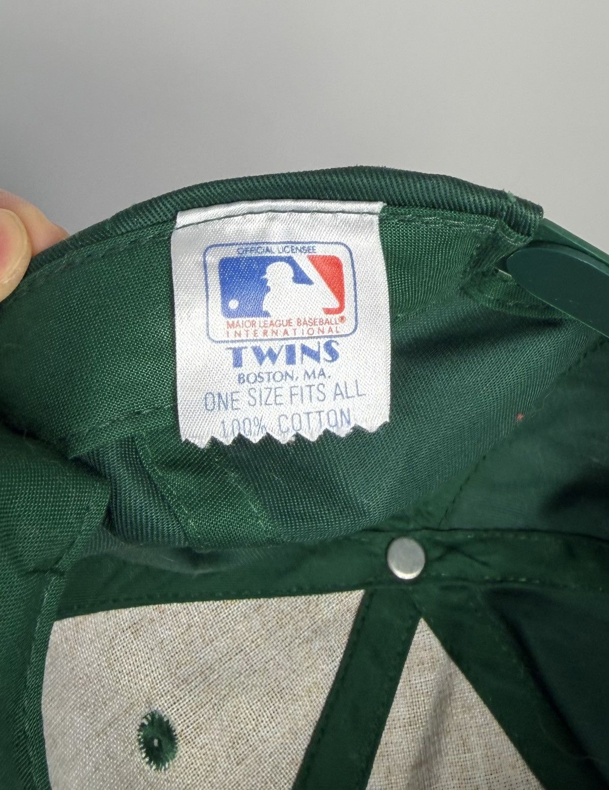 MLB 80's New Era Oakland A's MLB Genuine Merchandise Vintage Size ONE SIZE - 4 Thumbnail
