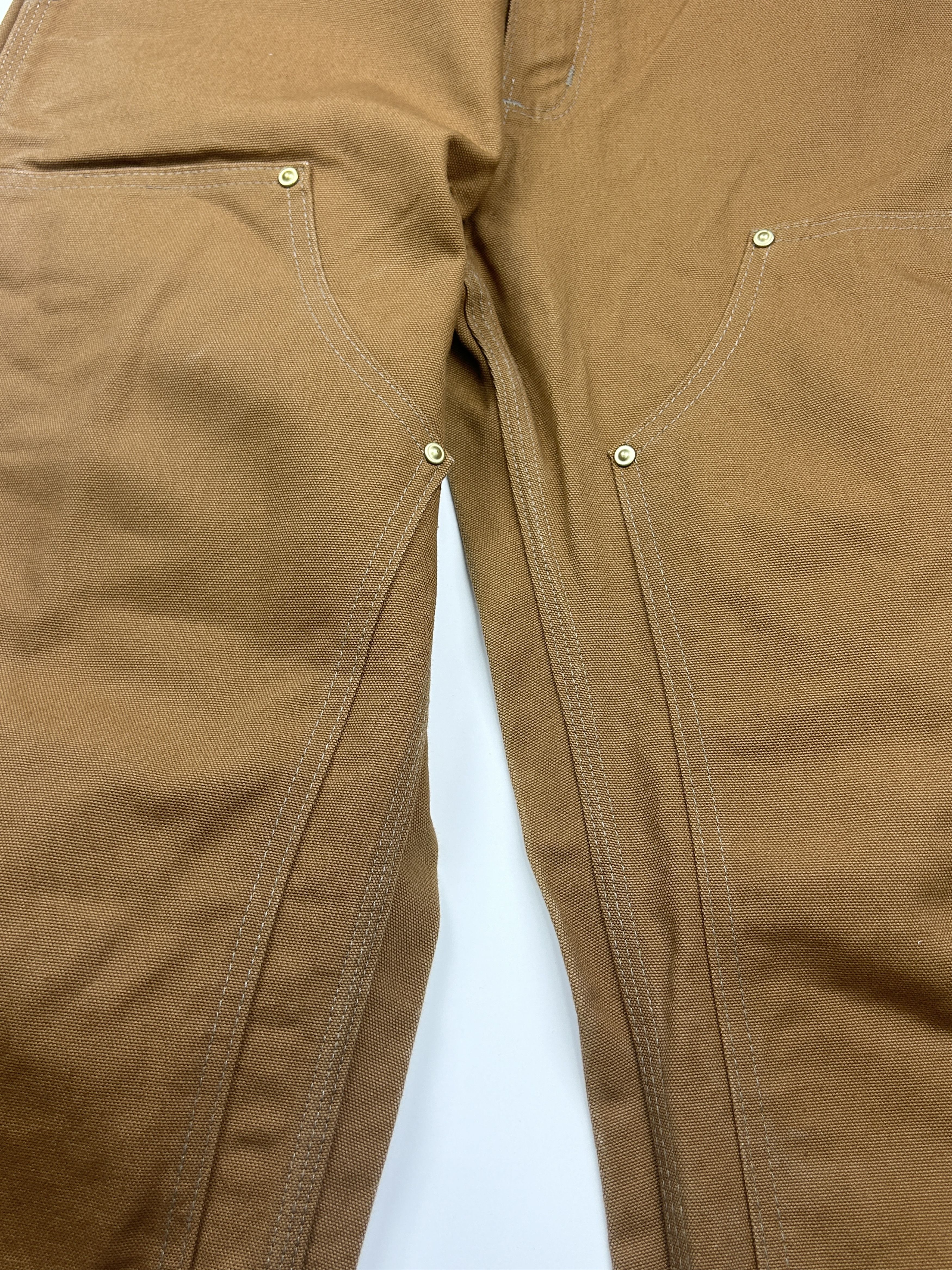 Carhartt Vintage Carhartt Canvas Double Knees Dungaree Pants 31W Size US 31 - 5 Thumbnail