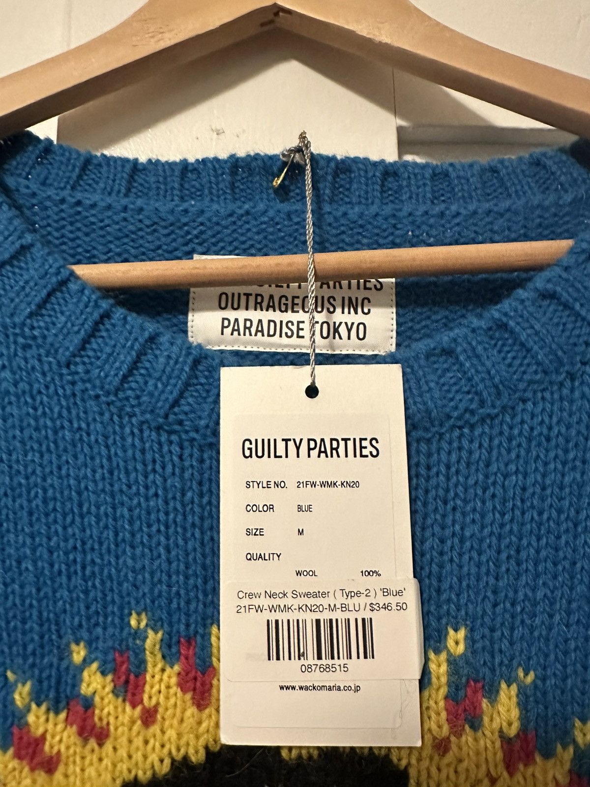 Wacko Maria Guilty Parties Knit Sweater