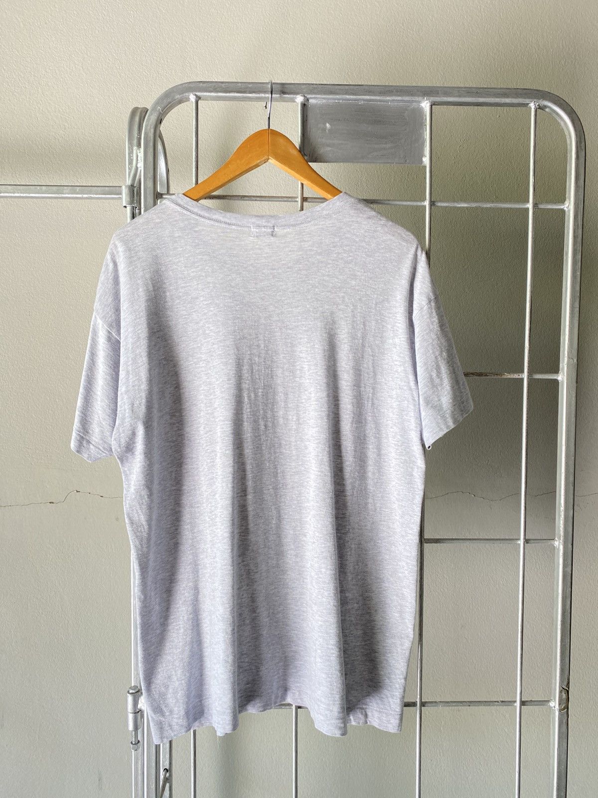 Issey Miyake IM MIYAKE Light Gray Crew Neck Short-Sleeve T-Shirt Size US L / EU 52-54 / 3 - 10 Thumbnail