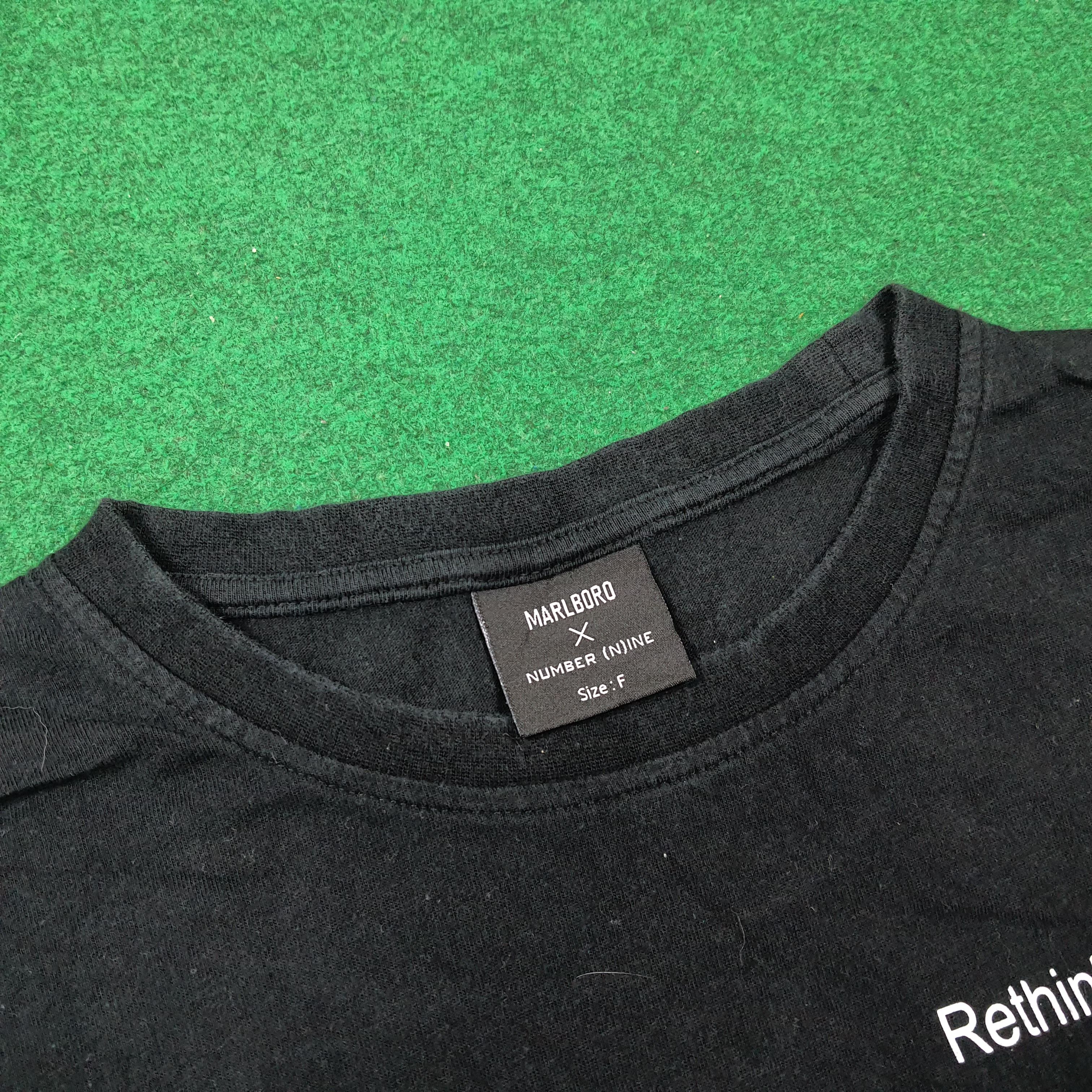 Number (N)ine Vintage Marlboro x Number Nine Streetwear Tshirt C285N44 Size US M / EU 48-50 / 2 - 5 Thumbnail