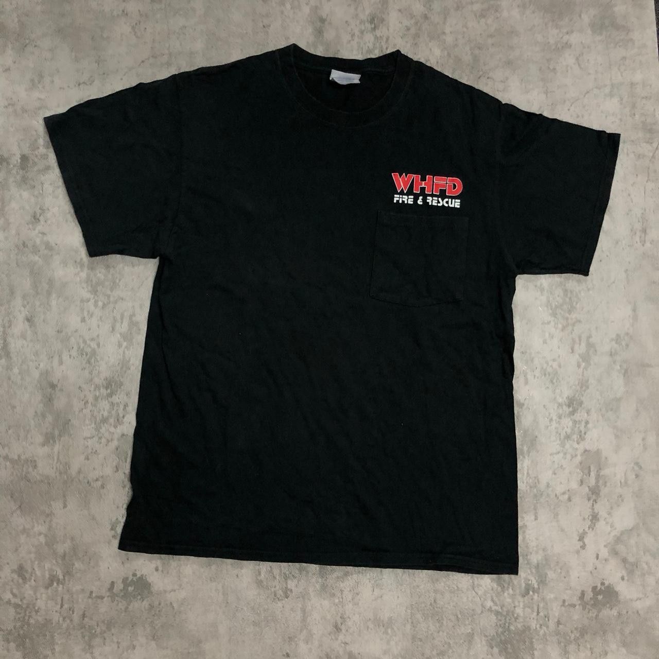 Other Black and red fire & rescue tee #firefighter Size US M / EU 48-50 / 2 - 1 Thumbnail