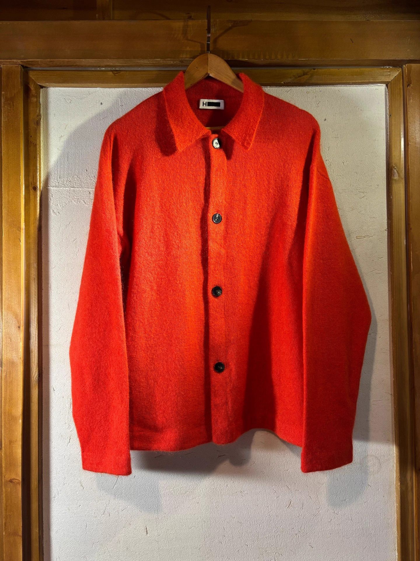 Other H by beauty youth red wool blend cardigan L 25aw Size US L / EU 52-54 / 3 - 1 Thumbnail