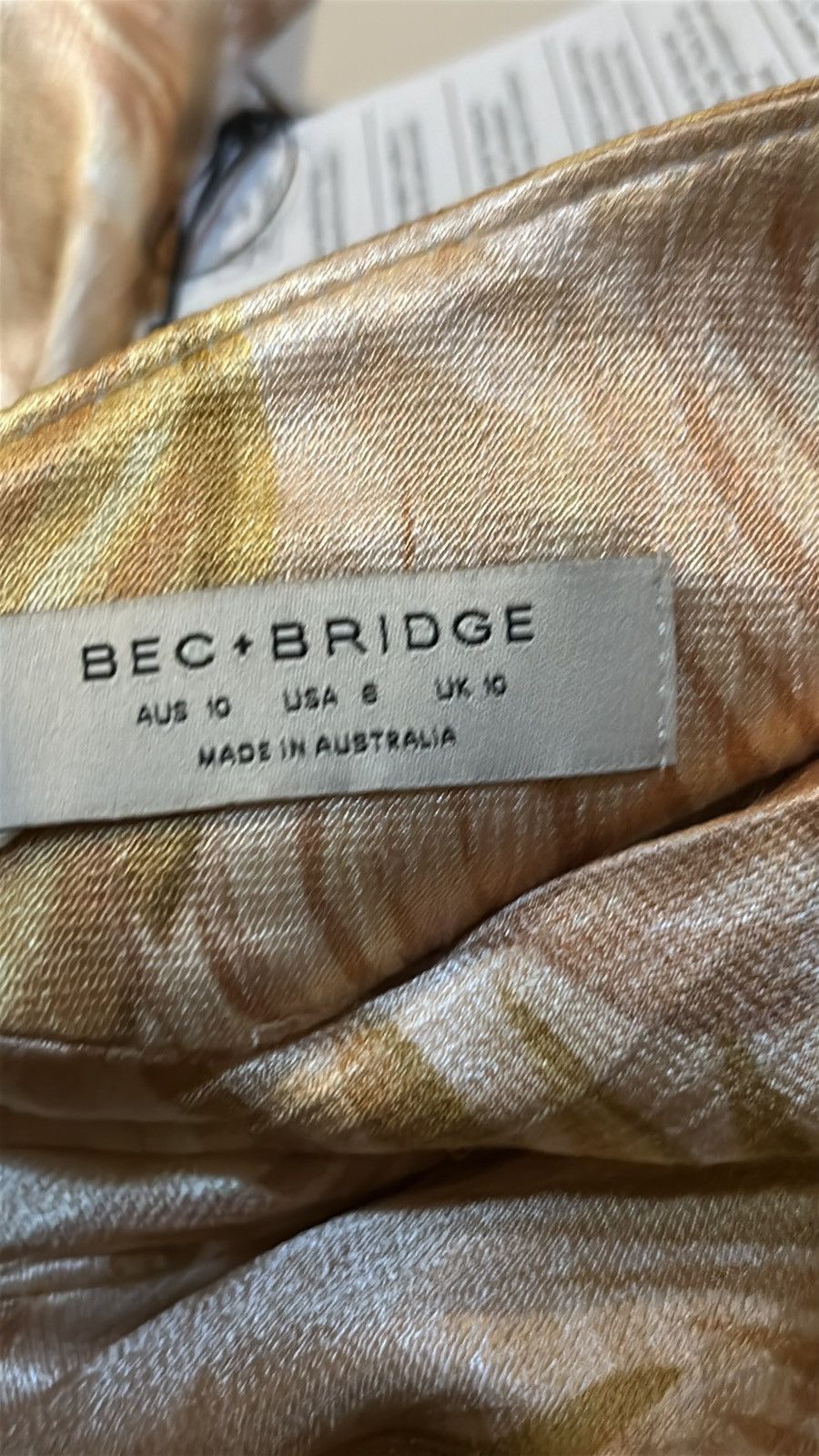 BEC + BRIDGE BEC + BRIDGE DUSTY PALMS STRAPLESS MAXI DRESS Size M / US 6-8 / IT 42-44 - 5 Thumbnail