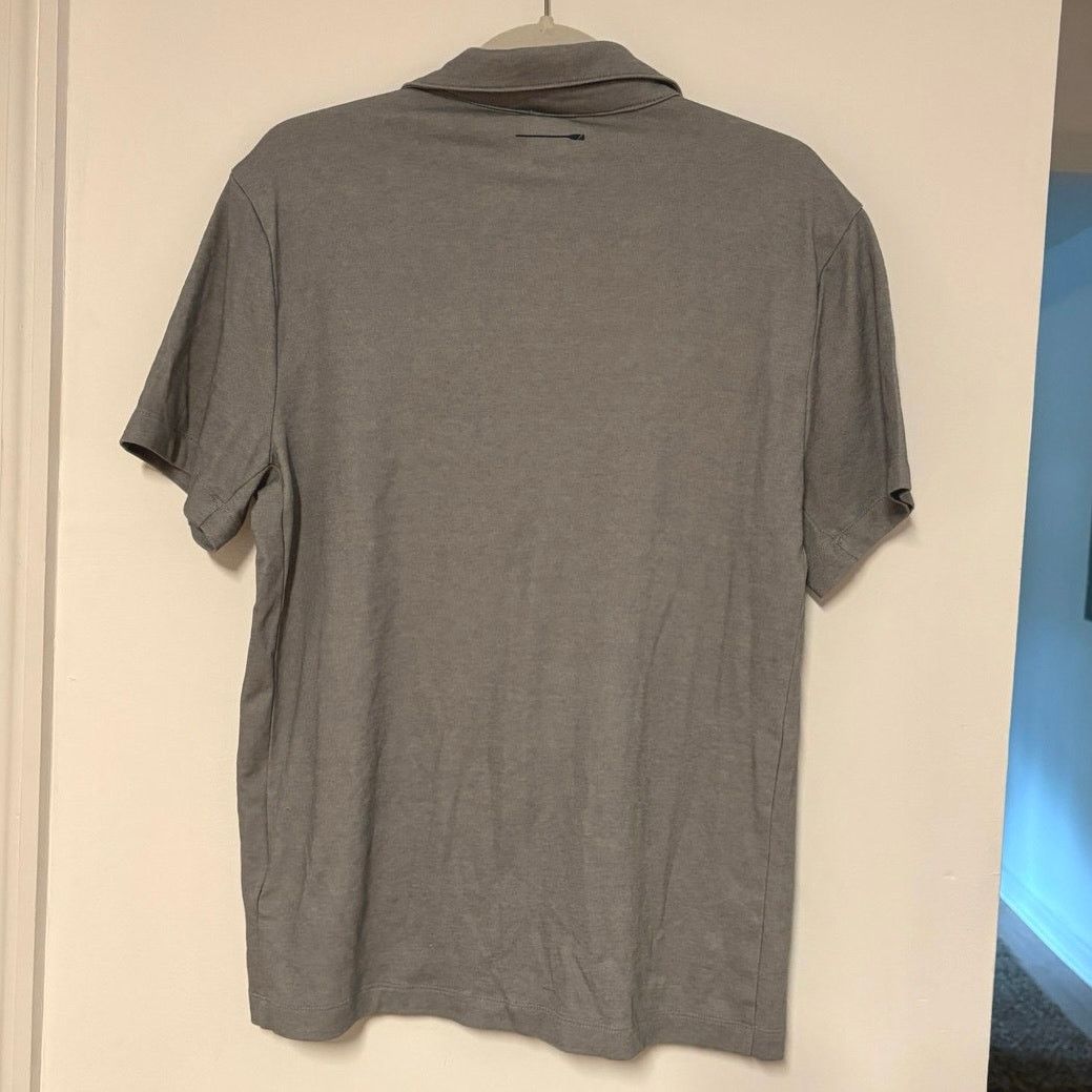 J.Crew J.Crew Performance Polo Shirt Coolmax Heathered Gray Size M Size US M / EU 48-50 / 2 - 7 Thumbnail