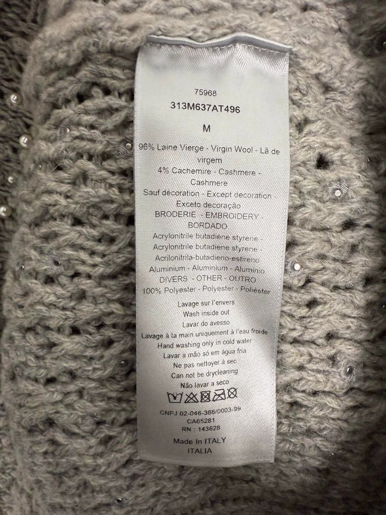 Dior Dior Pearl Heavy Industry Sweater Size M / US 6-8 / IT 42-44 - 4 Thumbnail