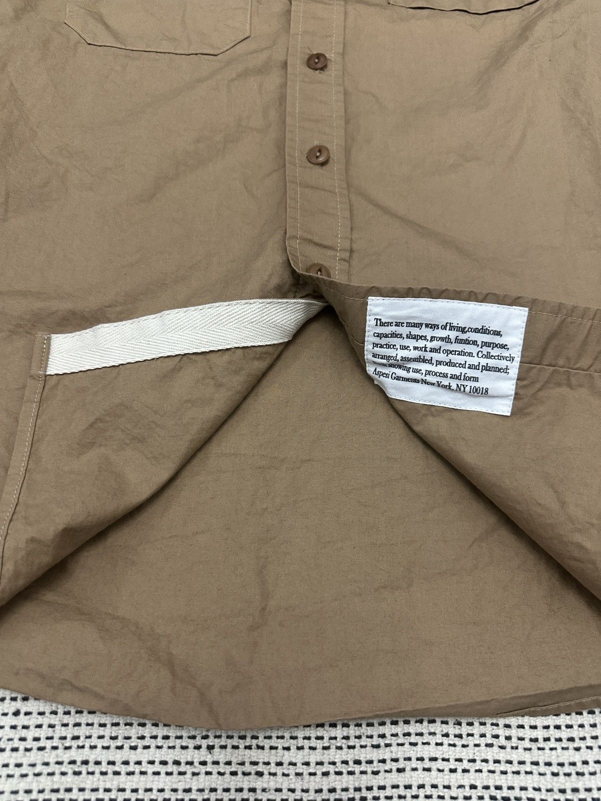 Engineered Garments 🔥Vintage A Blue Garments NY big pocket shirt button Size US L / EU 52-54 / 3 - 7 Thumbnail