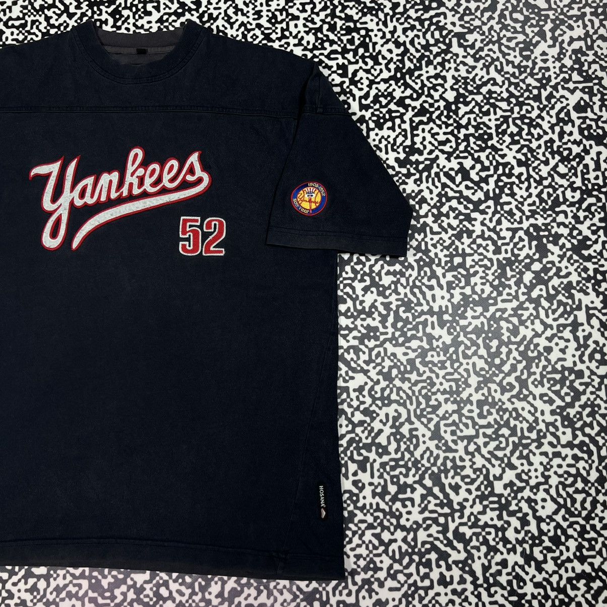 New York Yankees Vintage Y2K New York Yankees 50th Year Faded Boxy T-shirt Size US M / EU 48-50 / 2 - 5 Thumbnail
