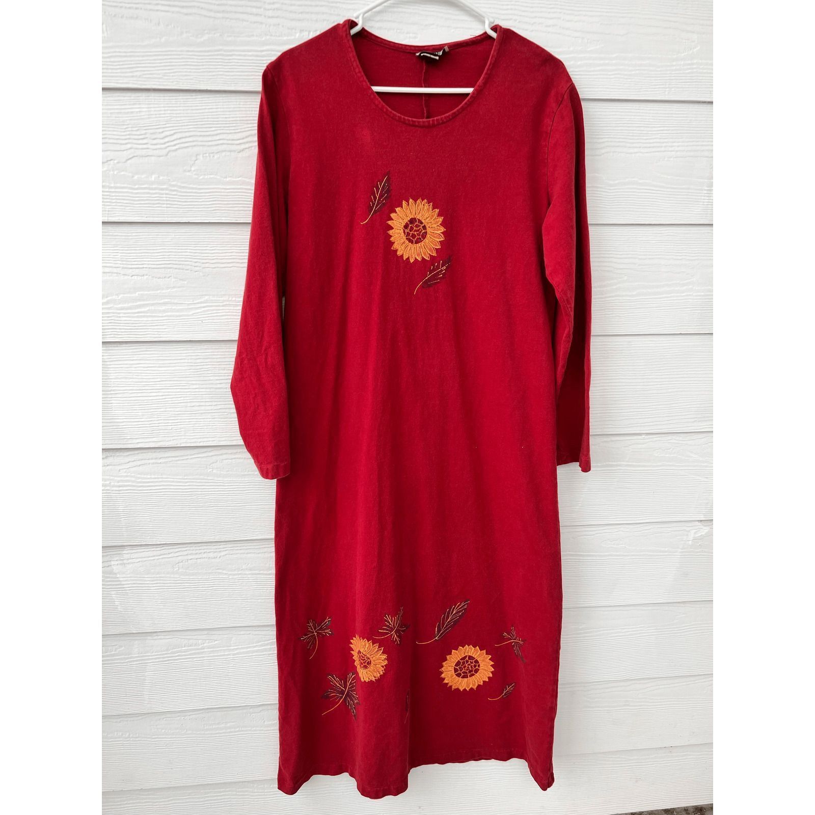 Other VINTAGE Peaces Maxi cotton dress size Small made in USA Size S / US 4 / IT 40 - 3 Thumbnail
