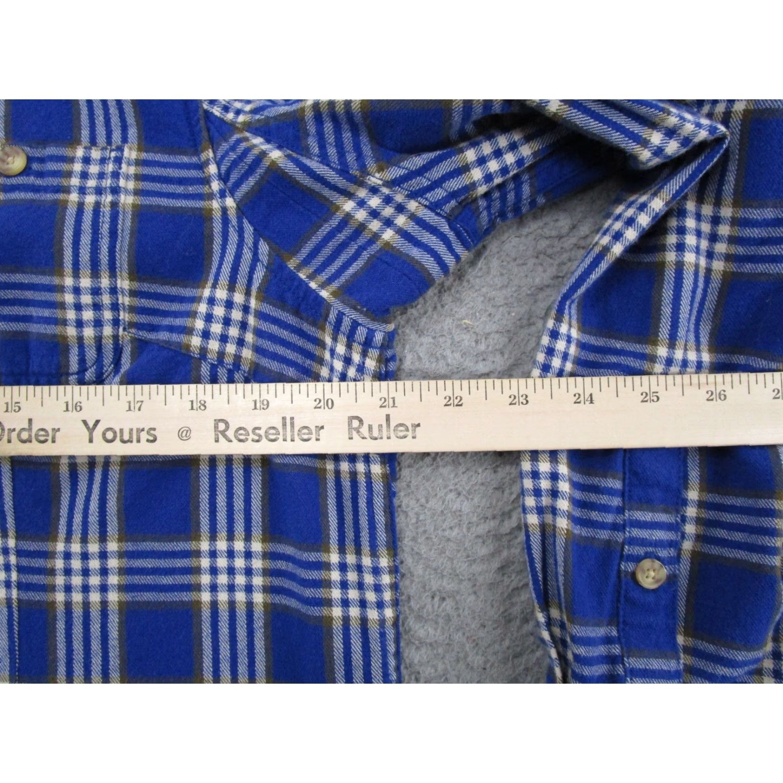 Vintage Duluth Free Swingin’ Flannel Shirt Women’s M Blue 65505 Button-Up Plaid All Seasons Casual Workwear Autumn Winter Mens? Wait. End. Size M / US 6-8 / IT 42-44 - 5 Thumbnail