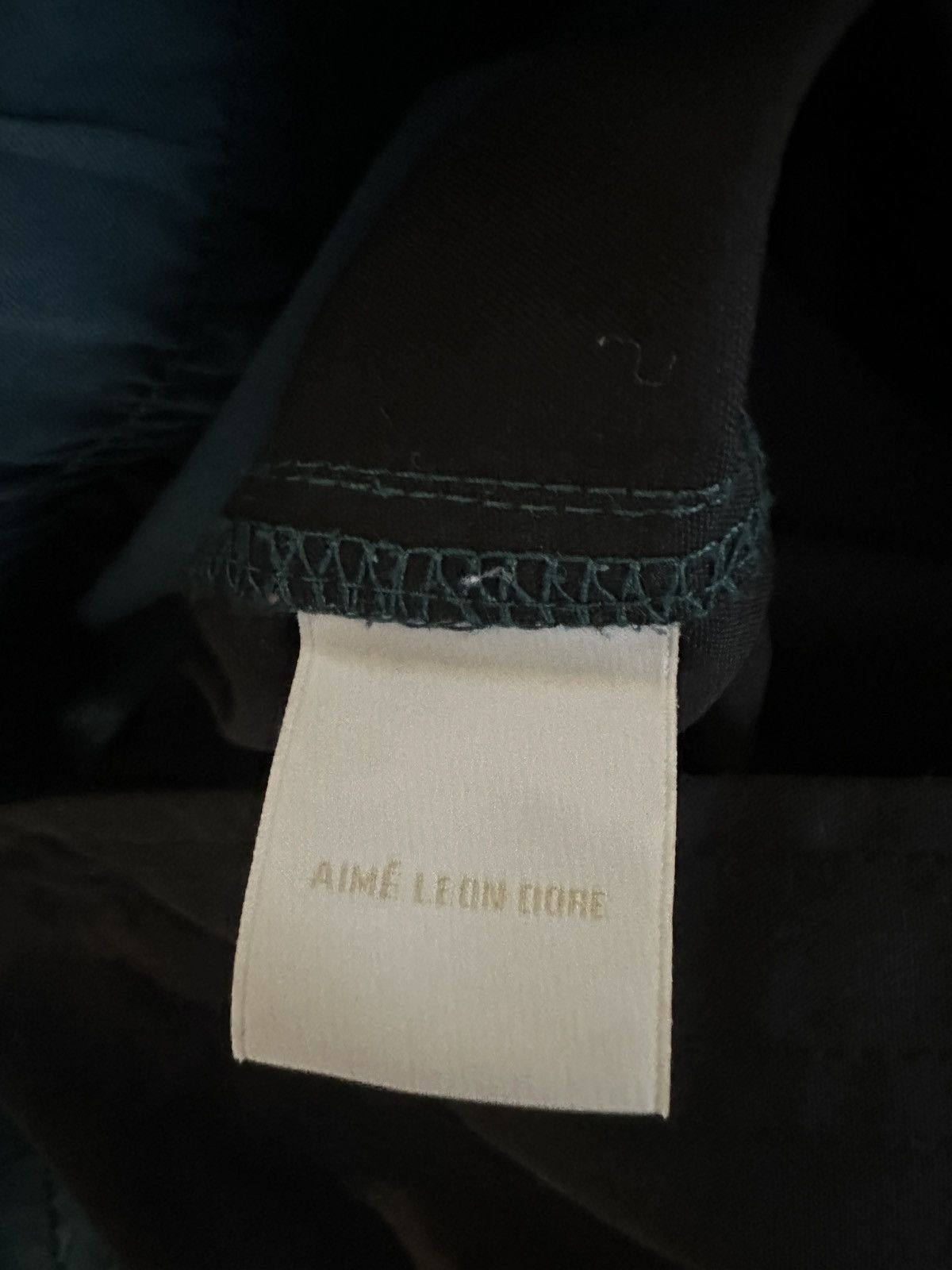 Aime Leon Dore Green & Black Nylon Tech Pants Size US 34 / EU 50 - 4 Thumbnail