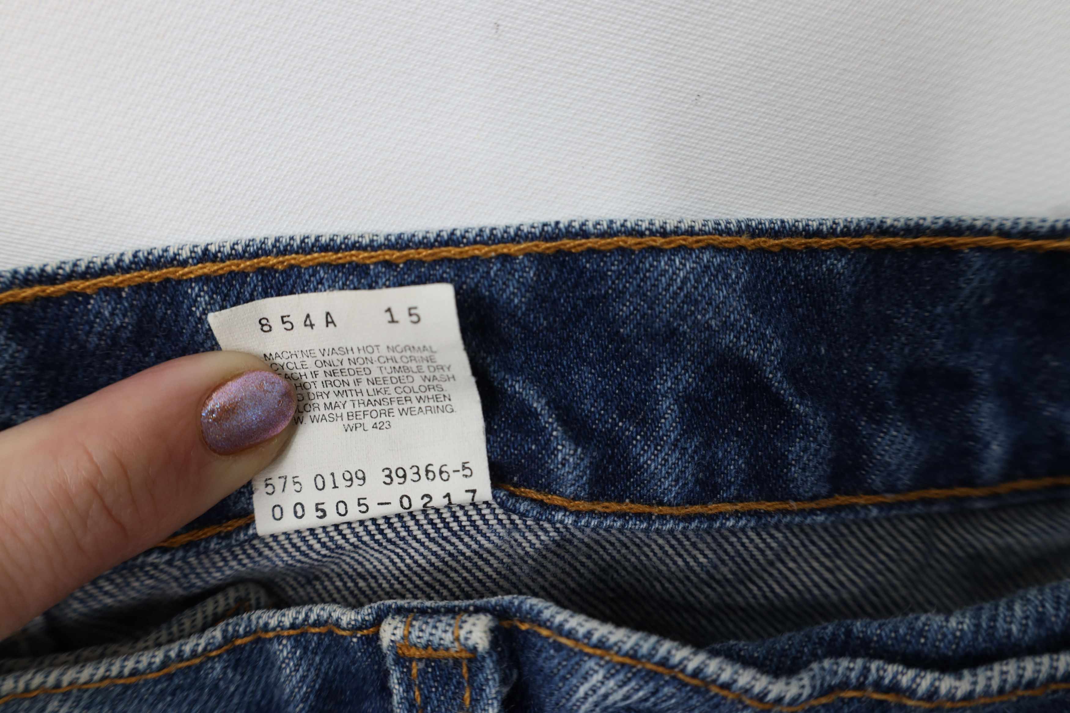 Levi's Vintage 90s Levis 505 Regular Straight Leg Jeans Blue USA Size US 32 / EU 48 - 9 Thumbnail