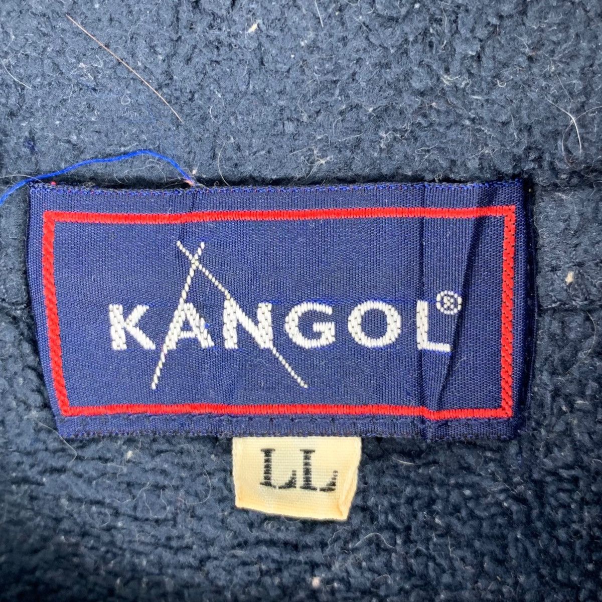 Kangol KANGOL United Kingdom Casualwear Half Zipper Sweatshirt Size US L / EU 52-54 / 3 - 7 Thumbnail
