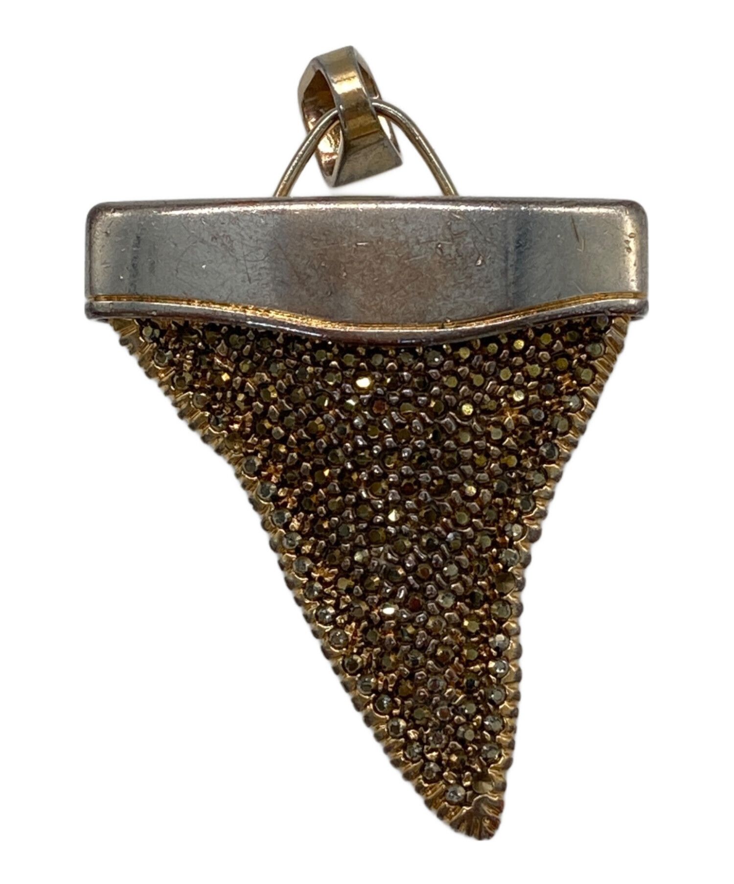 Givenchy GIVENCHY Shark Teeth Shape Necklace Pendant Gold Size ONE SIZE - 2 Thumbnail