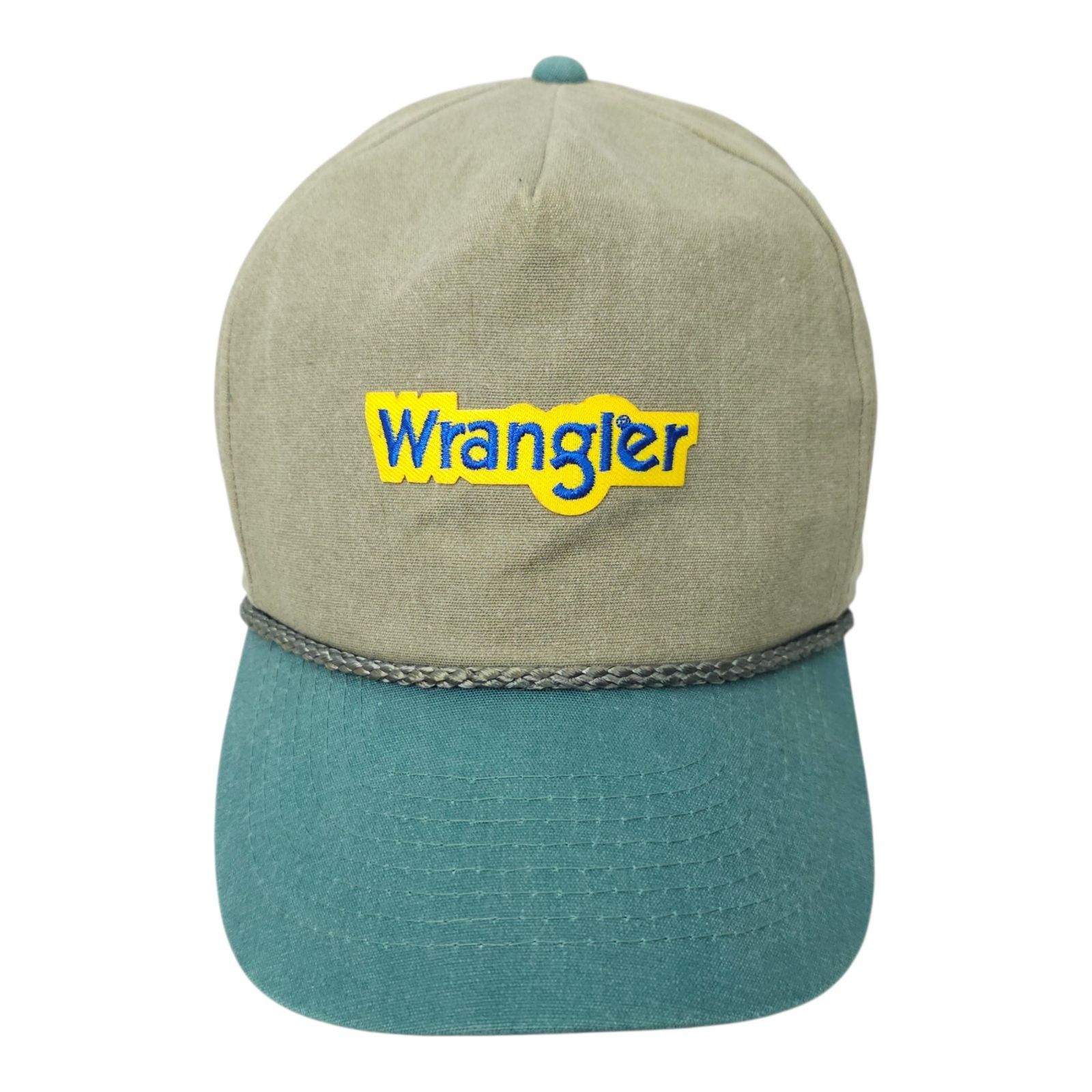 Cobra Wrangler Cap Snapback Hat Vintage 90s Cord Rope Canvas Skate Size ONE SIZE - 1 Thumbnail