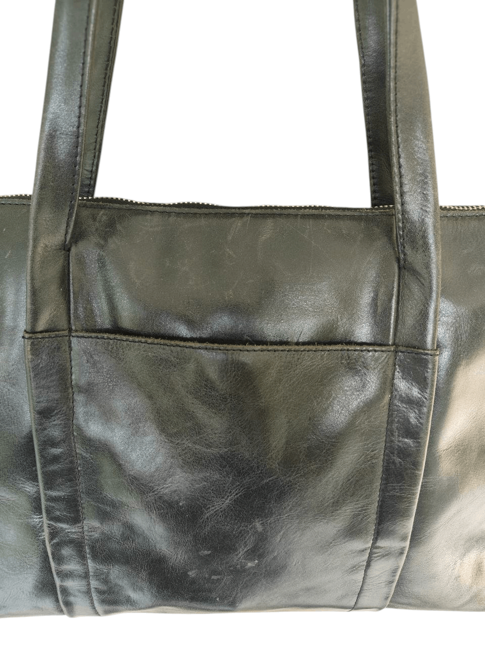 Japanese Brand Japanese Brand Leather Tote Bag Size ONE SIZE - 4 Thumbnail