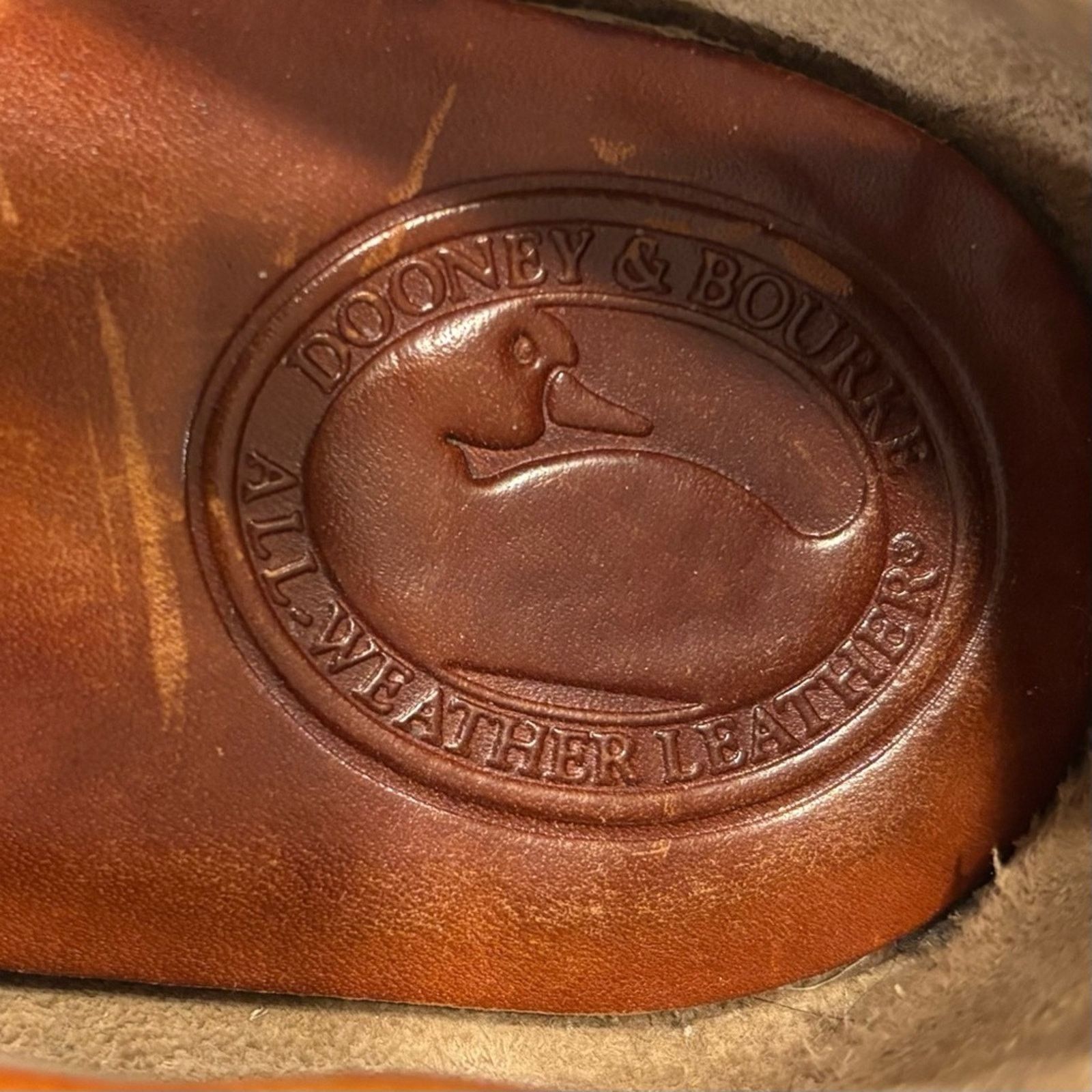 Dooney & Bourke Vintage DOONEY & BOURKE Leather Boat Shoes, Size 8 Size US 8 / IT 38 - 10 Thumbnail