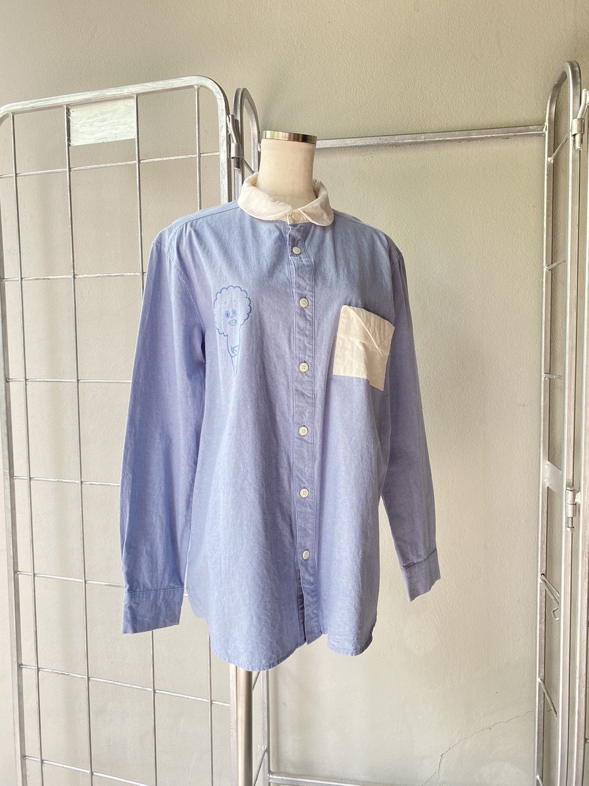 Ne-Net Né-net Light Envelope Pocket Blue Shirt Size US L / EU 52-54 / 3 - 1 Thumbnail