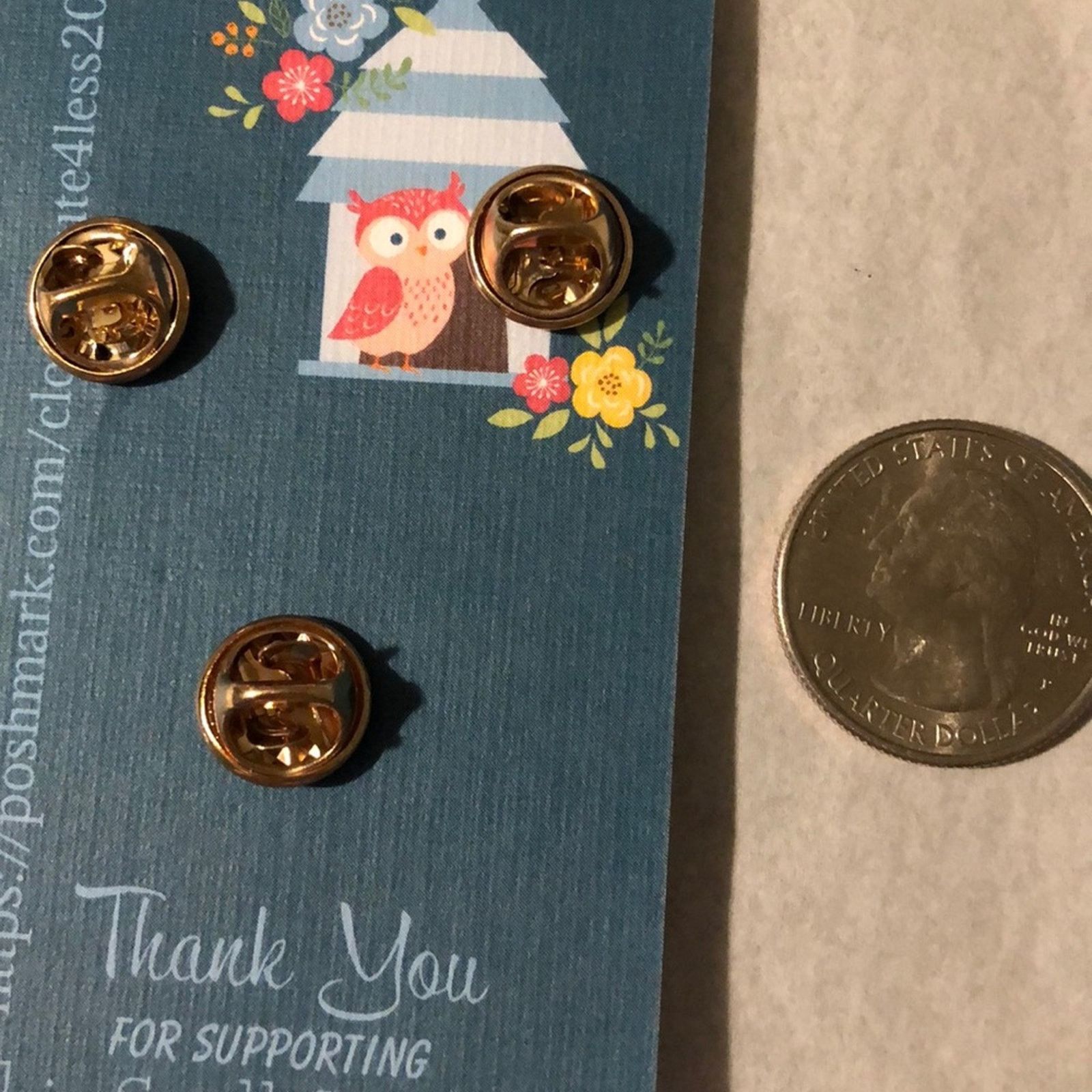 Other 3 Piece Pin Brooch Ace Clubs Daisy Gameboy Size ONE SIZE - 2 Thumbnail