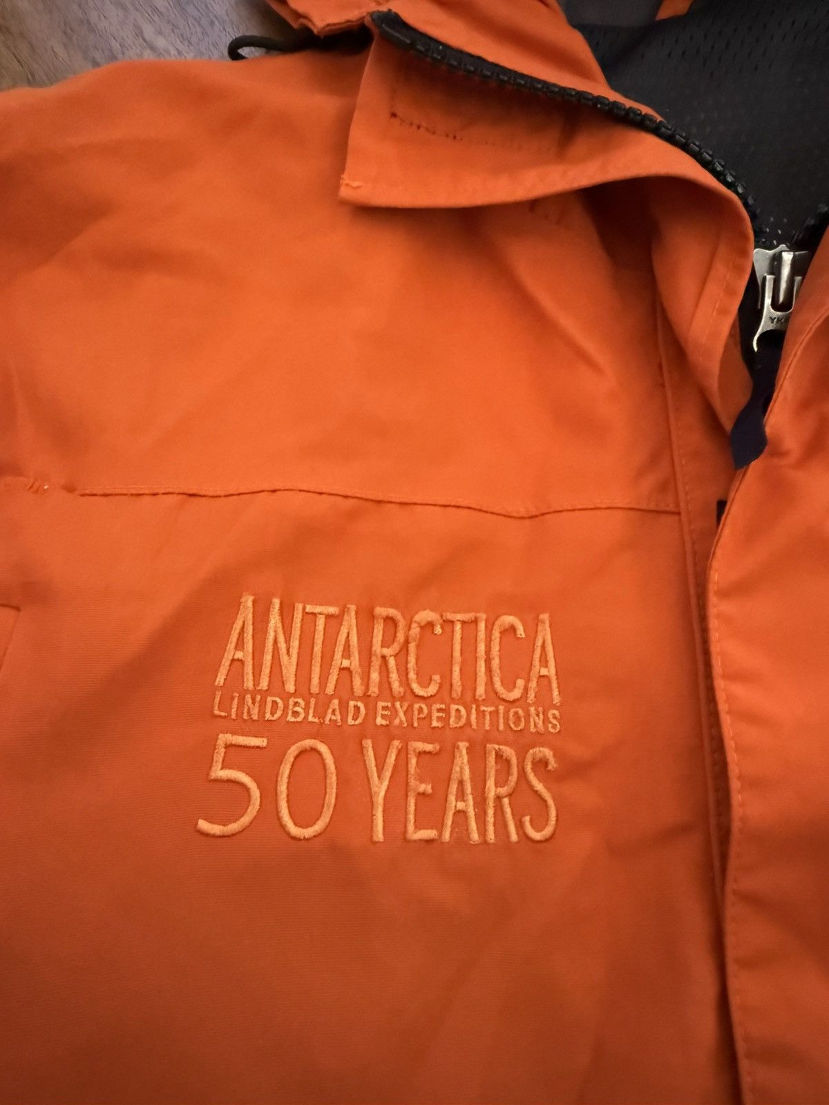Other Men’s National Geographic Lindblad Expeditions Orange Jacket Size US XXS / EU 40 - 3 Thumbnail