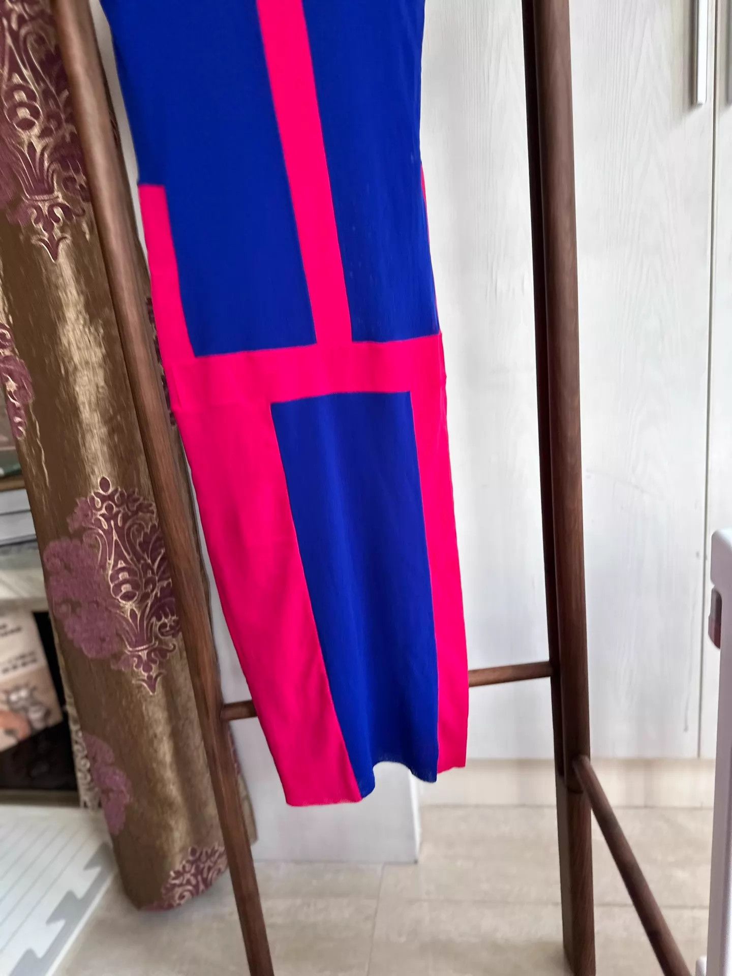 Jean Paul Gaultier Jean Paul Gaultier Geometric Color Block Dress S Size S / US 4 / IT 40 - 8 Thumbnail