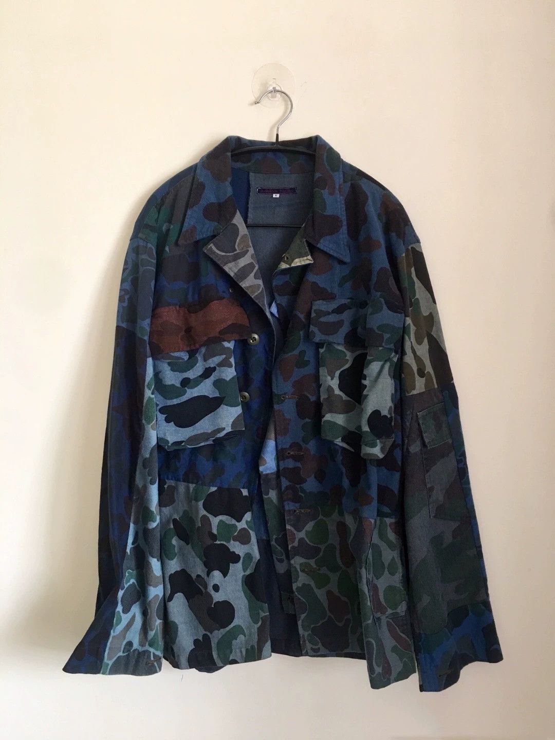 Other REBUILD BY NEEDLES FW16 Blue Camo Vtg Colorblock Jkt S Size US S / EU 44-46 / 1 - 1 Thumbnail