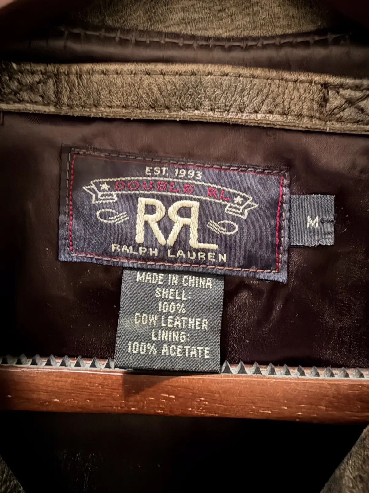 RRL Ralph Lauren Ralph Lauren RRL leather jacket size M Size US M / EU 48-50 / 2 - 7 Thumbnail