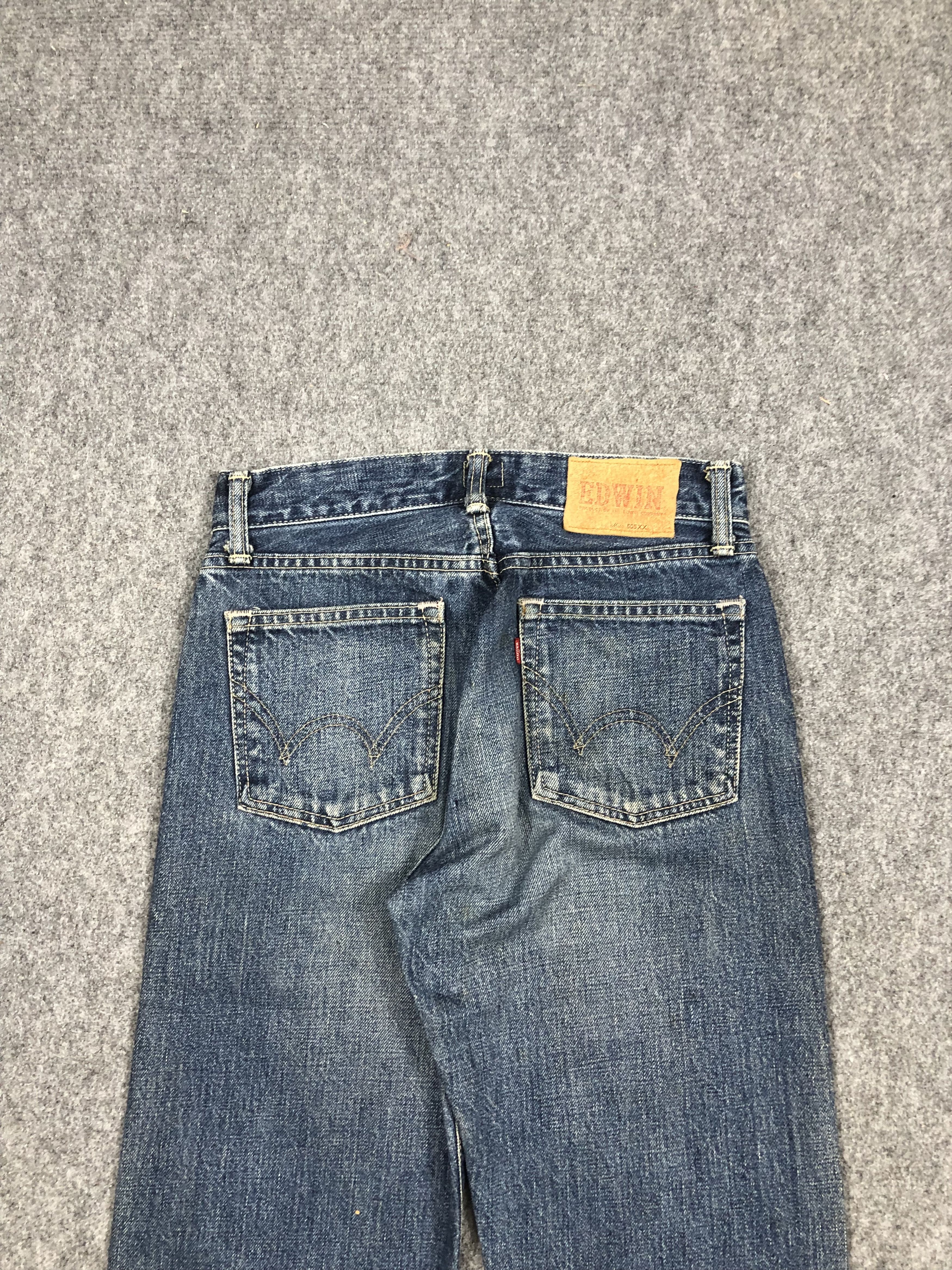 Edwin Vintage Edwin Selvedge Faded Blue Jeans DPP0006 Size US 26 / EU 42 - 3 Thumbnail
