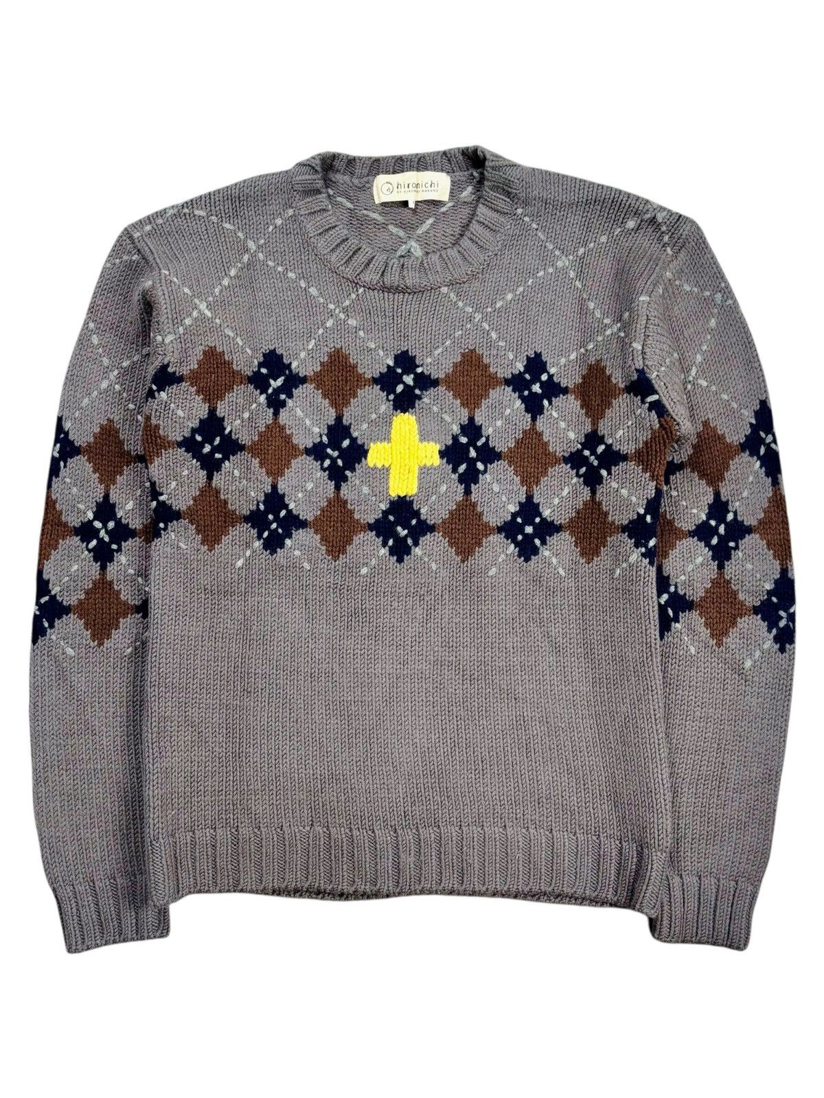 Lad Musician 2000s Hiromichi Nakano - Performative Male Chunky Knitted Size US M / EU 48-50 / 2 - 1 Thumbnail