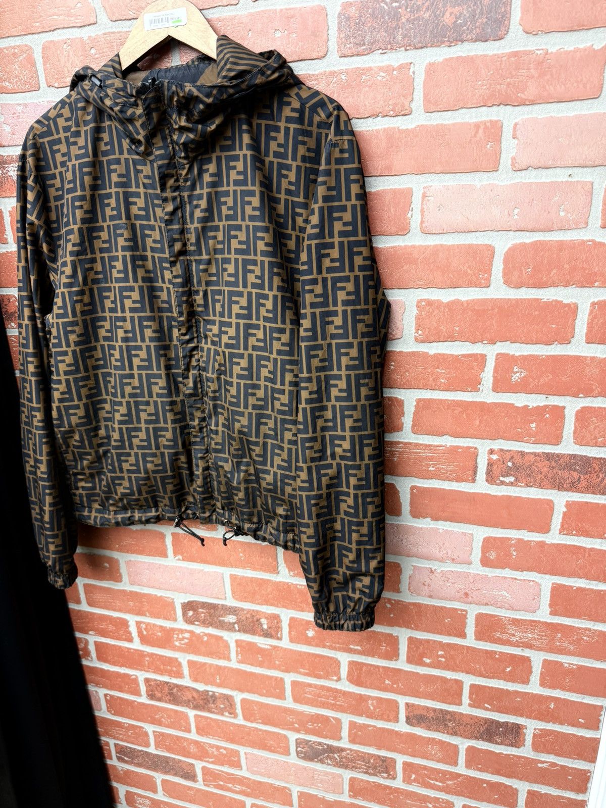 Fendi Fendi Zucca Monogram Reversible Windbreaker Jacke Size US S / EU 44-46 / 1 - 3 Thumbnail
