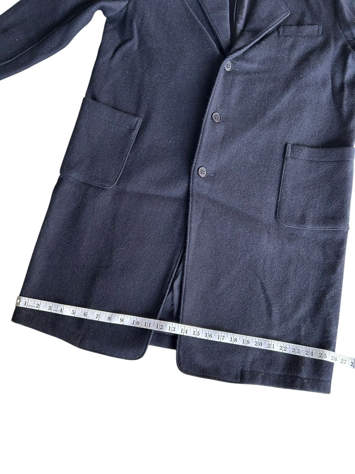 Yohji Yamamoto Y's Yohji Yamamoto Wool Long Coat - dmc Size US L / EU 52-54 / 3 - 18 Thumbnail