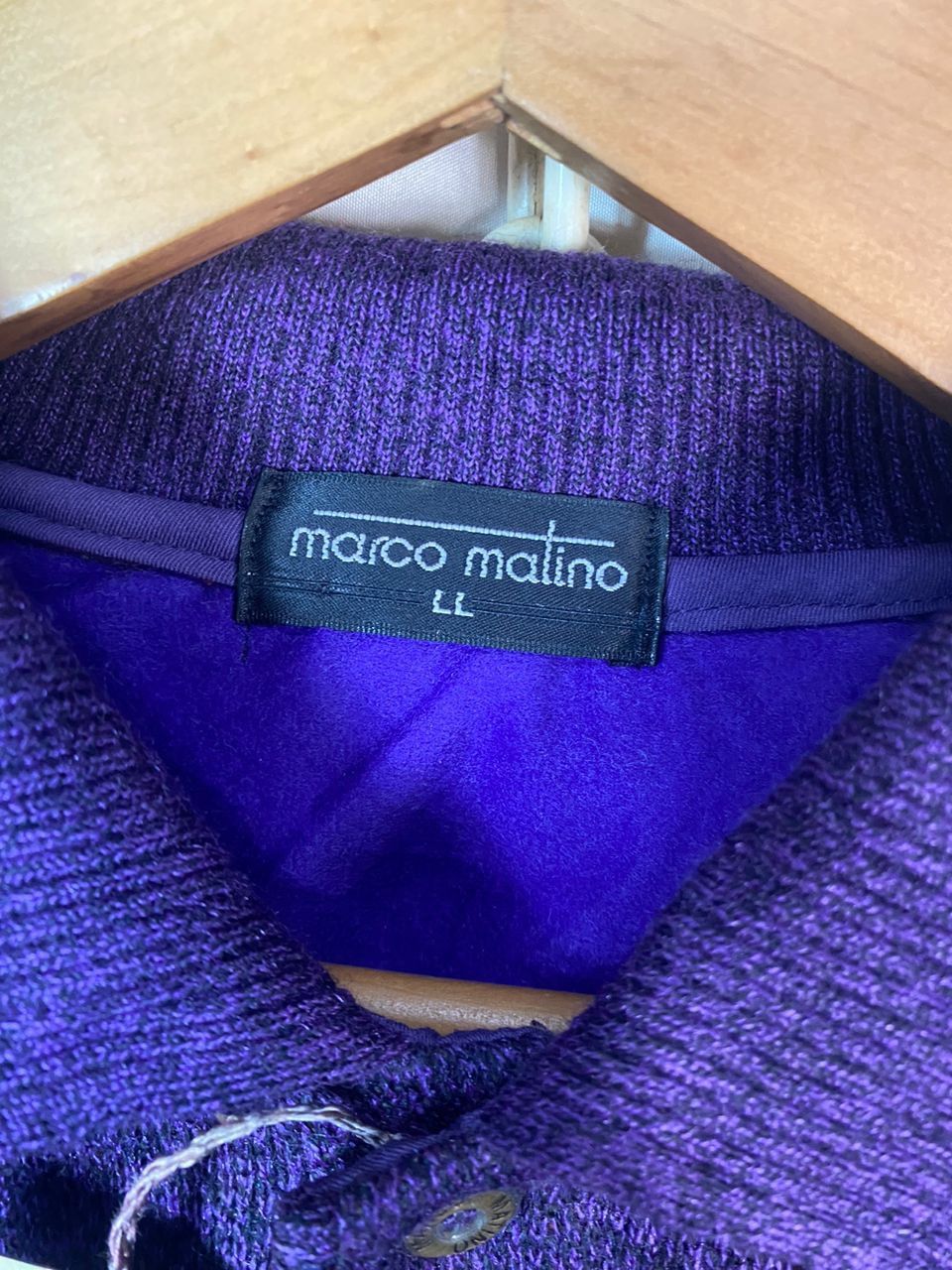 Designer × Japanese Brand × Vintage Vintage Marco malino fullprint wool sweatshirt Size US M / EU 48-50 / 2 - 7 Thumbnail