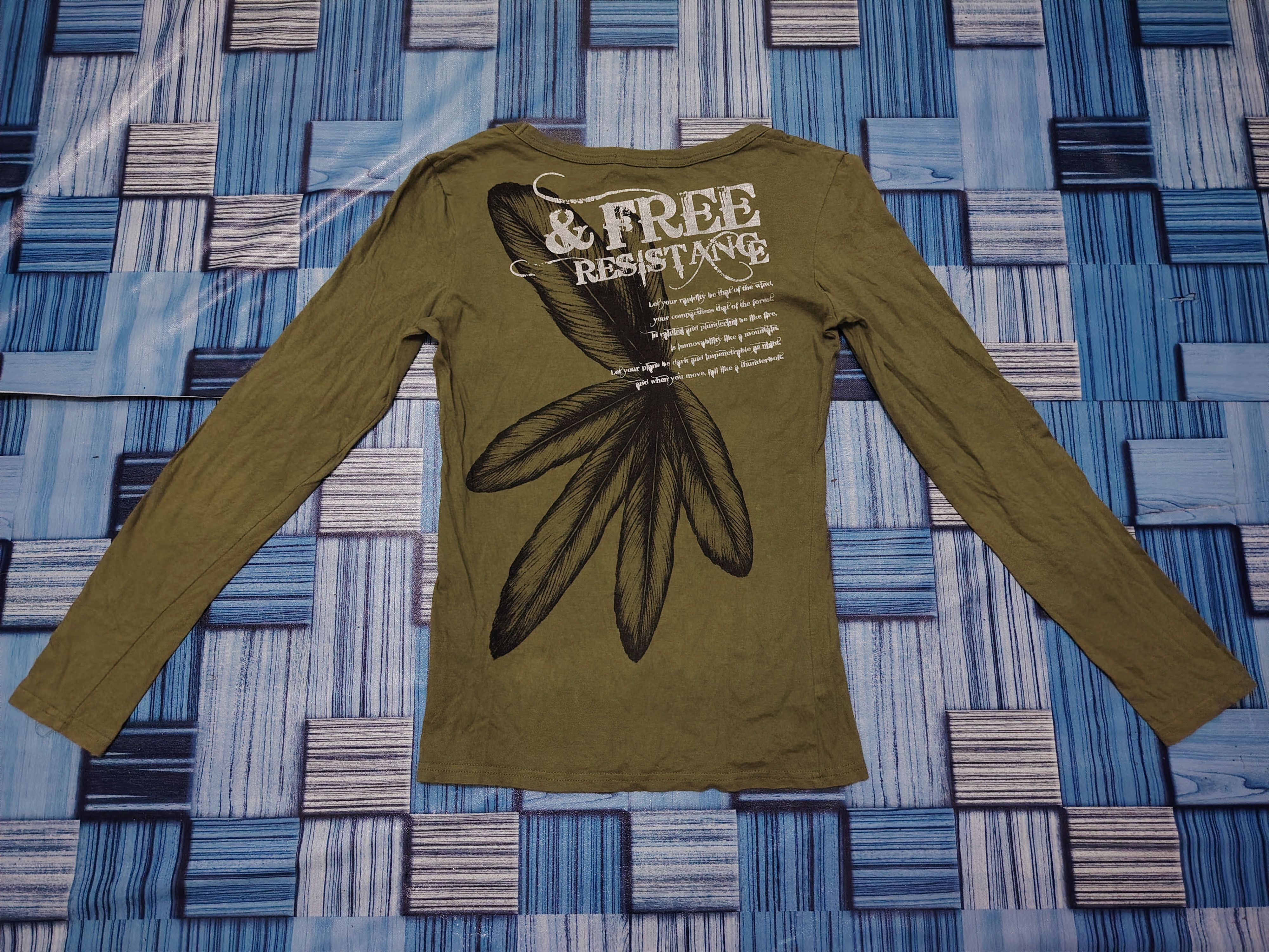 Le Grande Bleu (L.G.B.) Glade News Japan Inspired LGB long Sleeve T shirt Size XS / US 0-2 / IT 36-38 - 9 Thumbnail