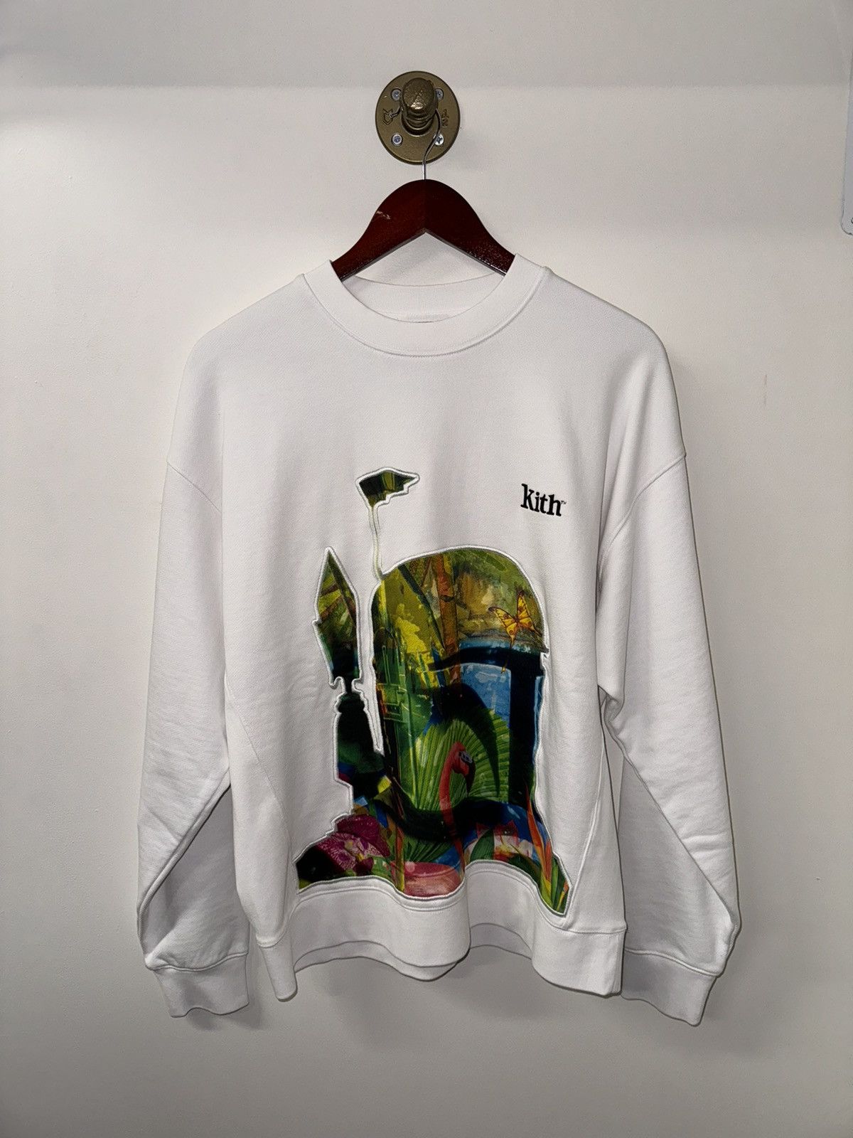 Kith KITH x STAR WARS BOBA FETT CREWNECK | Grailed