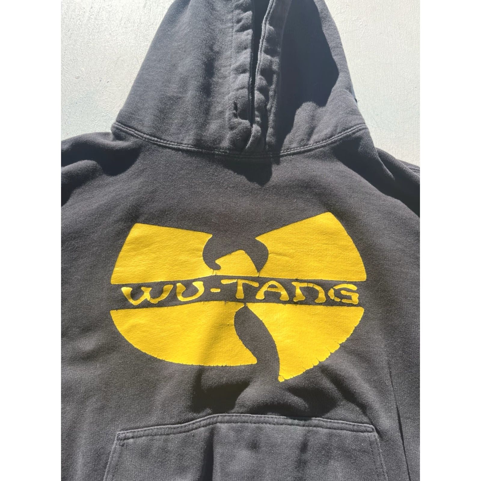 Logo 7 VINTAGE? No. Men's Wu-Tang Clan Hoodie Black Logo S Rap Hip Hop Streetwear Dirty RZA GZA City Hoodie Shirt Size US S / EU 44-46 / 1 - 3 Thumbnail
