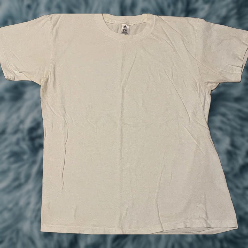 Vintage VINTAGE Shirt XL White 80s 90s Faded Grunge Punk Biker Surf Skate Track Trucker Mechanic Single Stitch Mens T-Shirt Size US XL / EU 56 / 4 - 1 Thumbnail